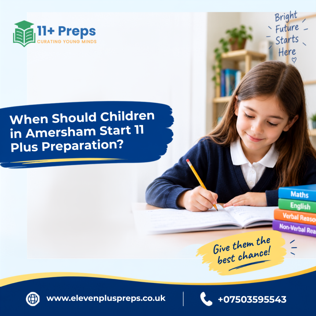 Children in Amersham Start 11 Plus Preparation